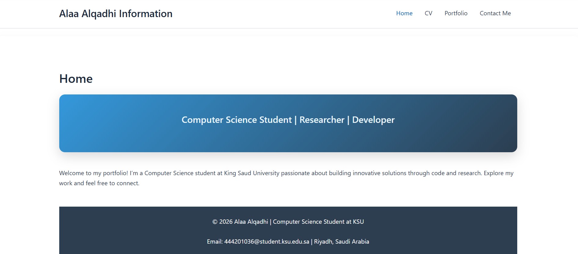 Homepage